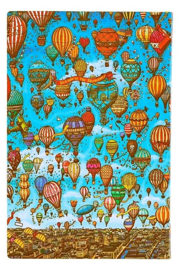 Notatnik Pierre the Maze Detective Balloon Festival Mini linia Paperblanks