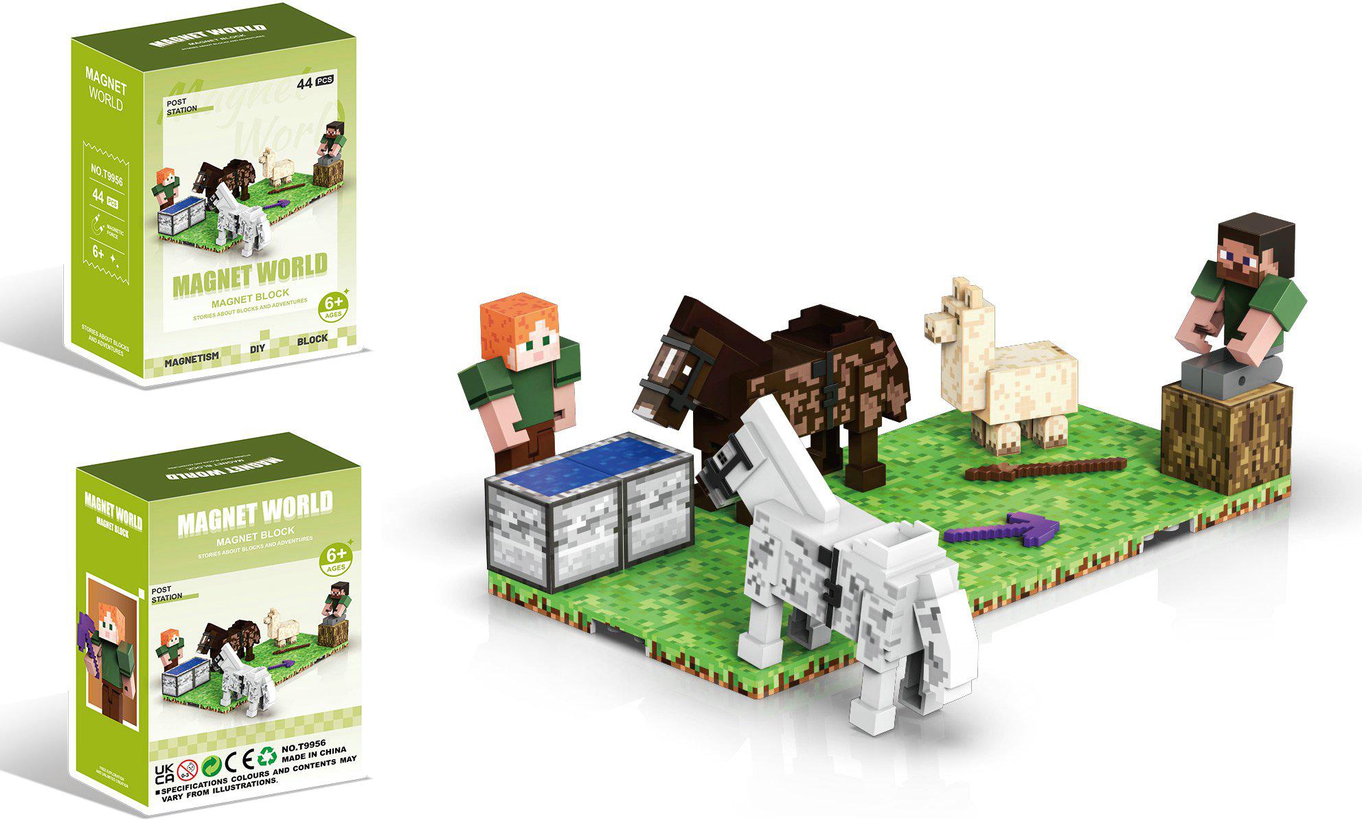 Wiky Bausatz Magnet World Pferdezüchter