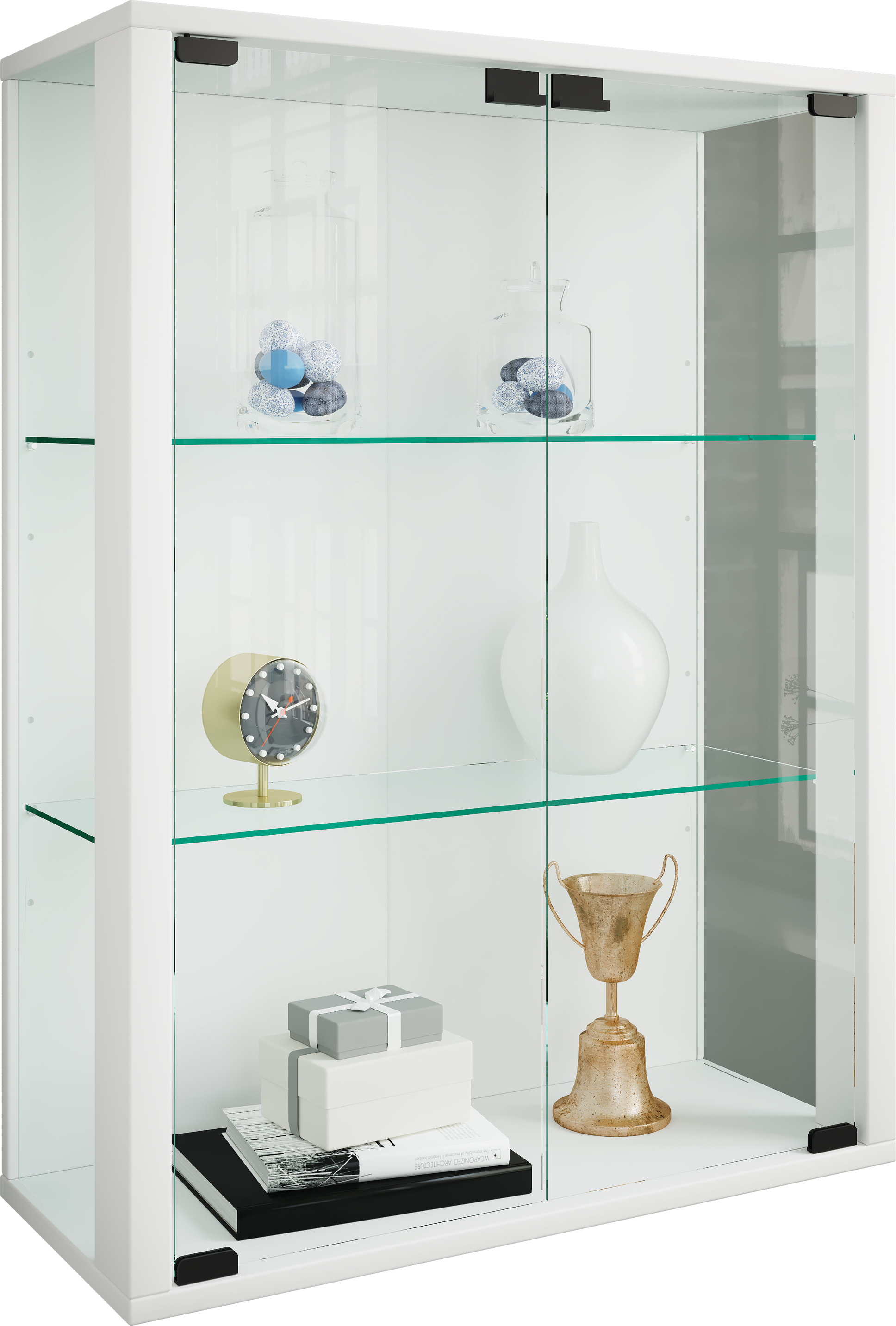 Wandvitrine Glas Udina