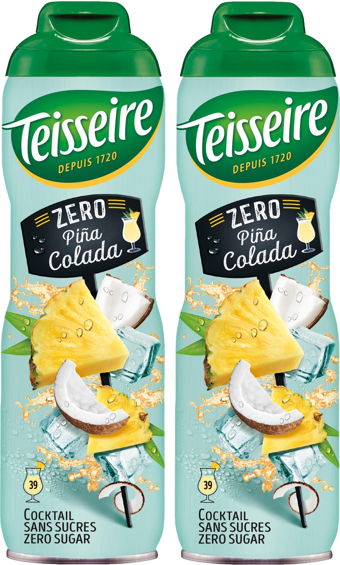 Sirop 0Sucre Pina Colada Teisseire 60cl main image 0