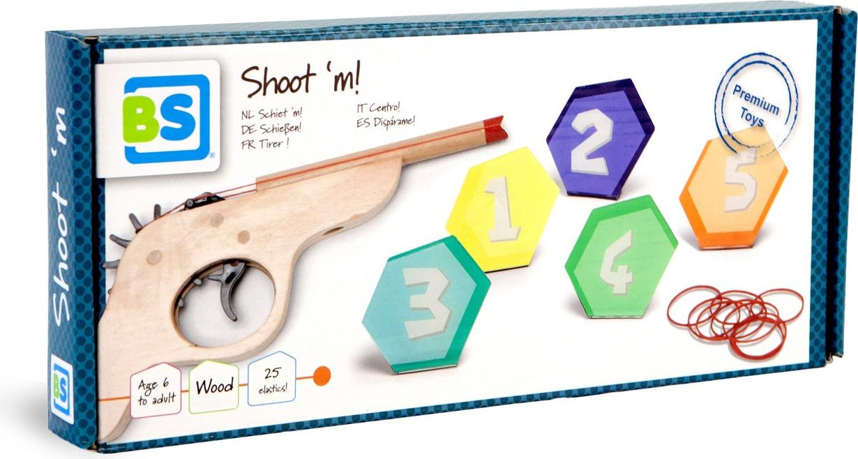 BS Toys Shooting Deluxe-Spiel mit Zielen