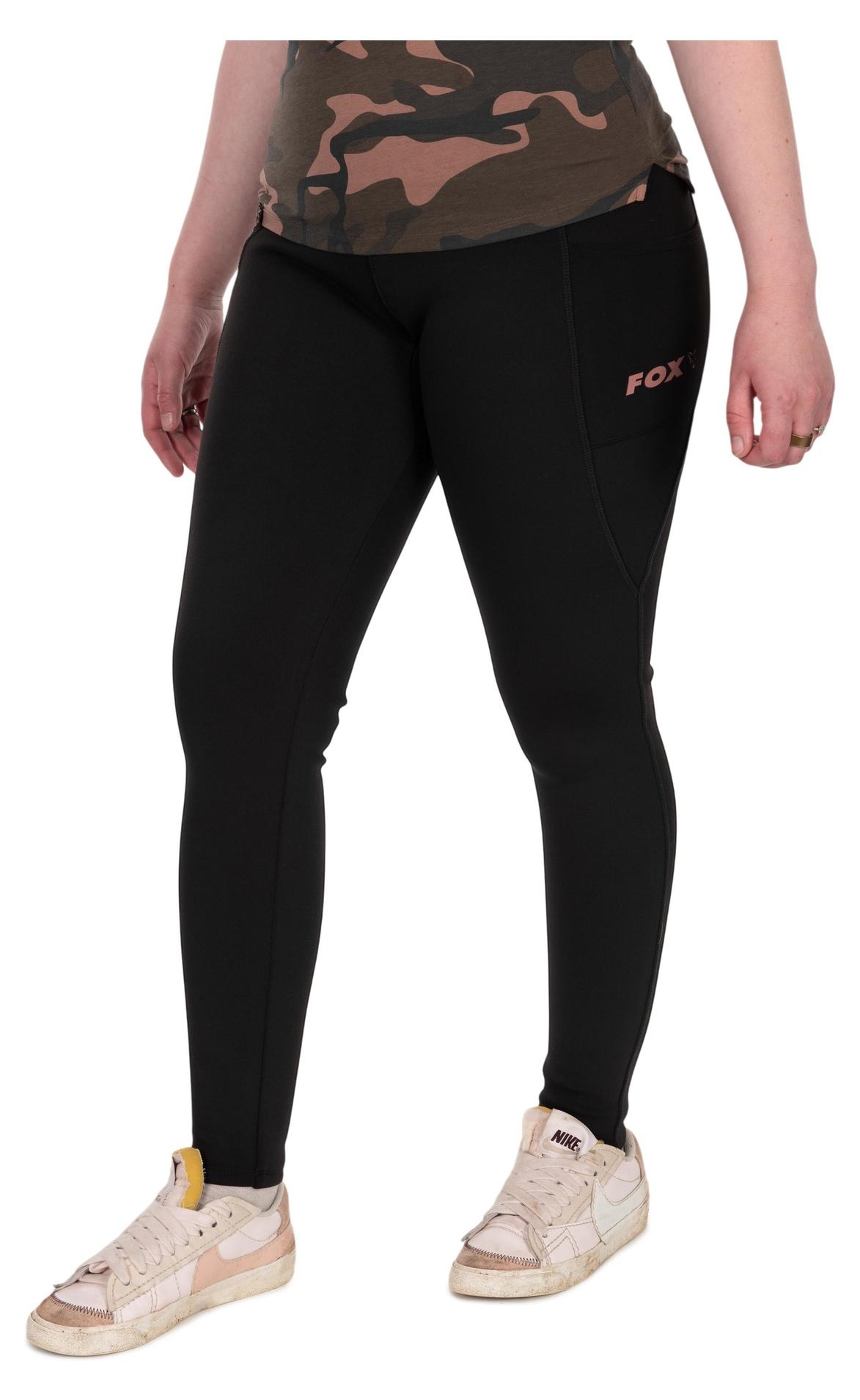 Fox WC Black LINED Leggings - Leggings, Größe:S CWC049