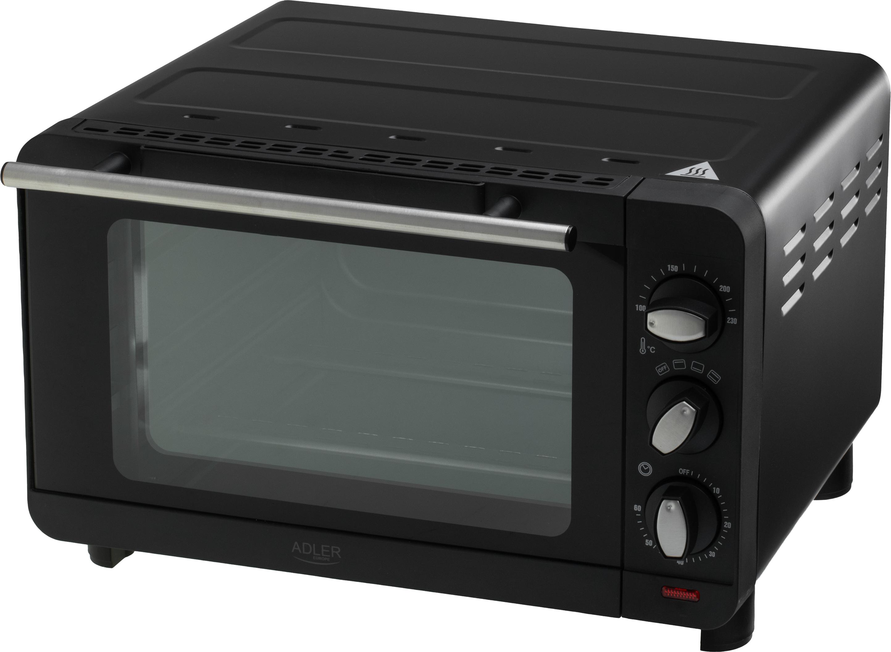 ADLER AD 6029 Elektrobackofen Schwarz