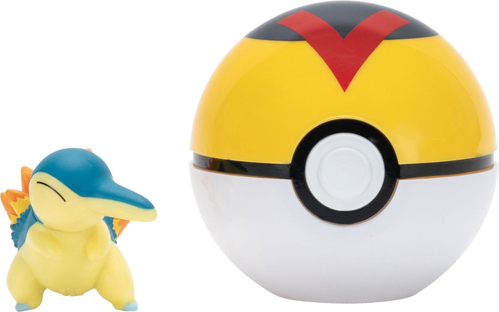 Jazwares Pokemon Clip'n'Go Poké Balls Feurigel & Levelball JAZPKW4150
