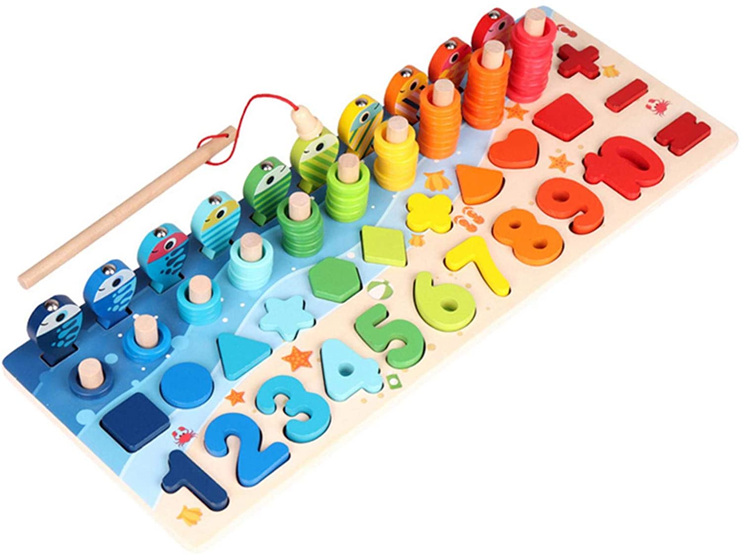 Montessori Spielzeug Einmaleins Mathematik Lernspiel Lehrmittel für Kinder 