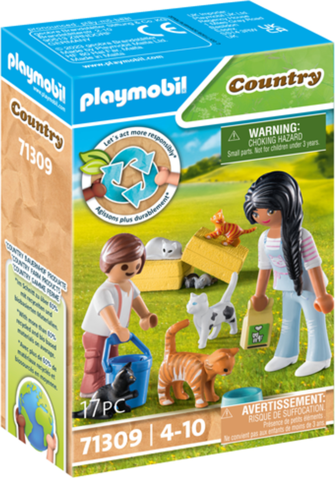PLAYMOBIL Country 71309 Katzenfamilie