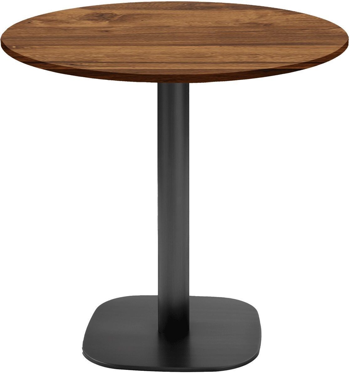 Runder Tisch Ø 70 cm - Rundes Modell Hunton aus Eiche