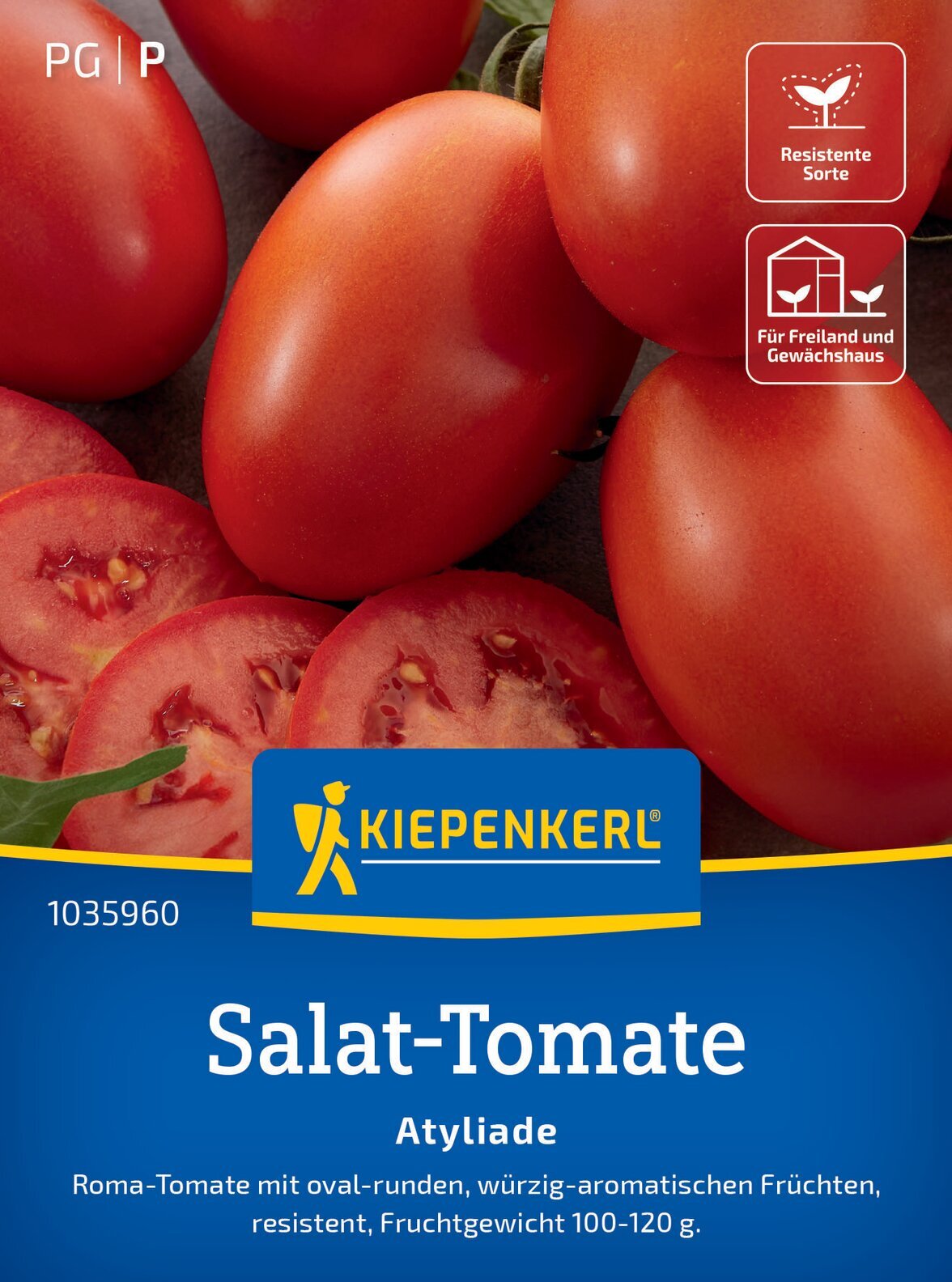 Tomatensamen Dafne F1 – 20 Korn Pro Portion – Große, Platzfeste Freilandtomate (rot) – Resistent Gegen Nematoden & Fusarium