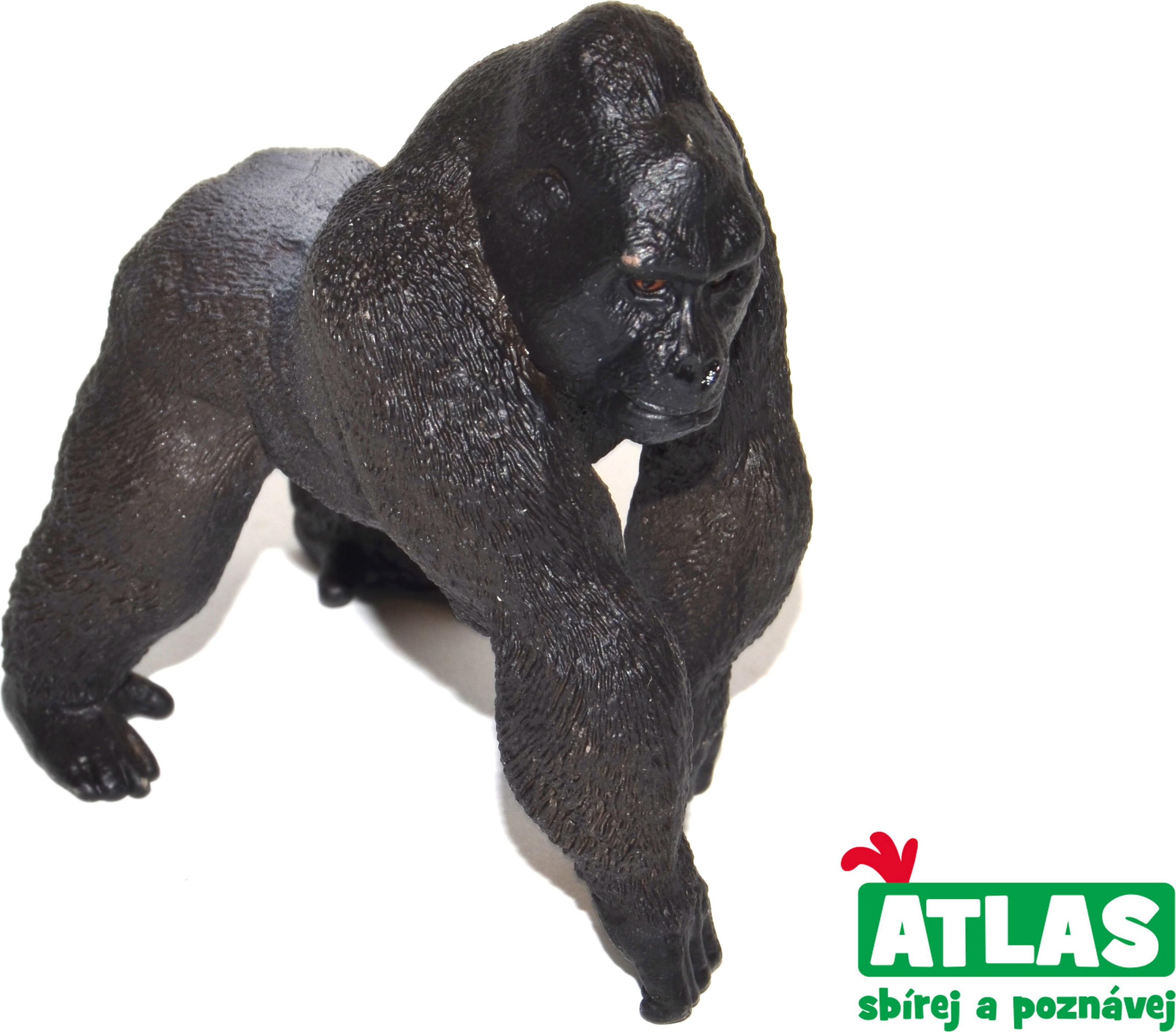 Atlas Figur Gorilla 8,5 cm, handbemalt