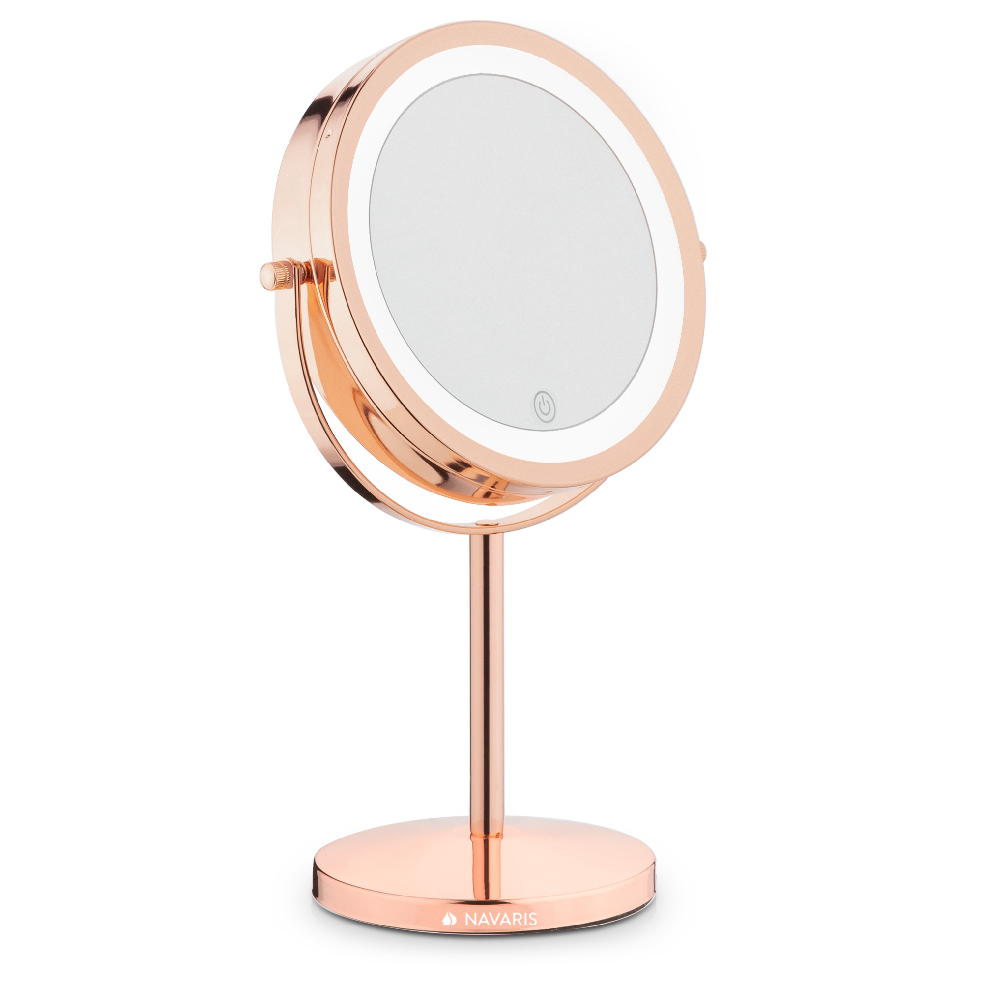 8 Zoll Saugnapf Make up Spiegel, 10X Vergrößerungsspiegel, mit LED Weißem  Licht verstellbarer Kosmetikspiegel : : Küche, Haushalt & Wohnen
