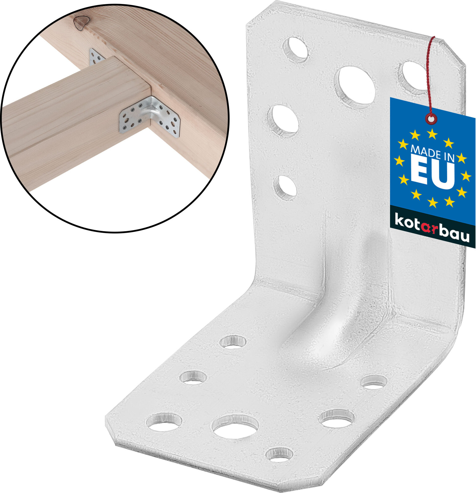 SET 4PZ LASTRINE AD ANGOLO FORMA T 60X20X2MM CON VITI PER MOBILI 91224 - Foto 8