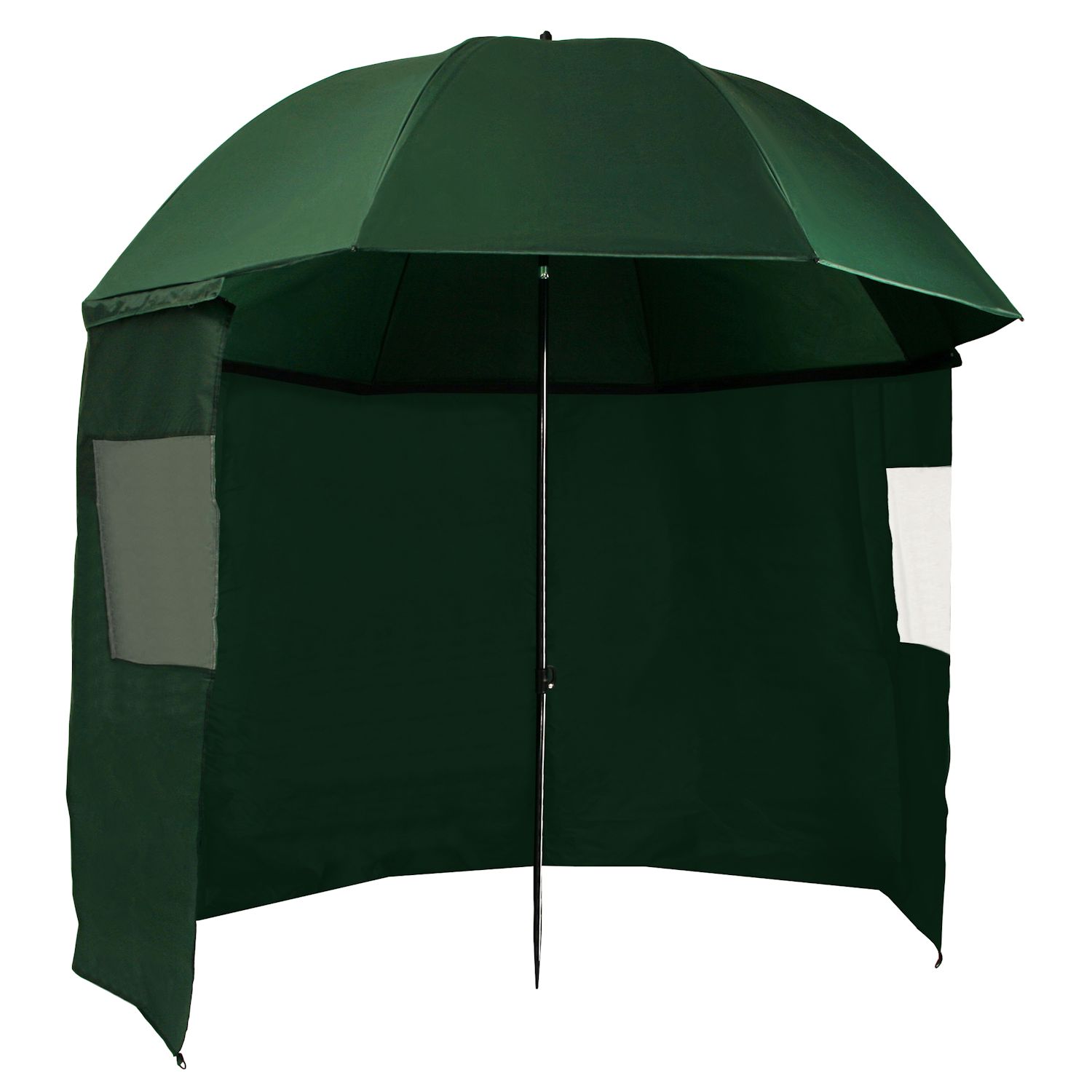 Angelschirm Schirmzelt mit Umhang Angelzelt Sonnenschutz Regenschirm Zipper I3M7 