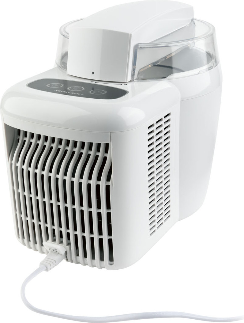 SILVERCREST® Eismaschine Speiseeisbereiter Eiscremeautomat »SEM 90 C3« 90 Watt 385849