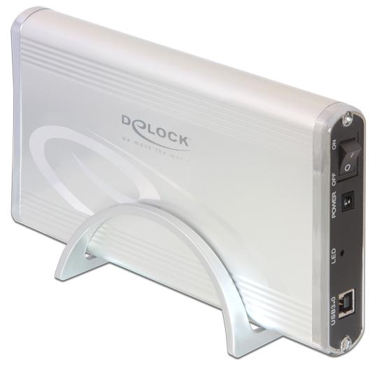 Delock 3.5" Externes Gehuse SATA HDD > USB 3.0 42478