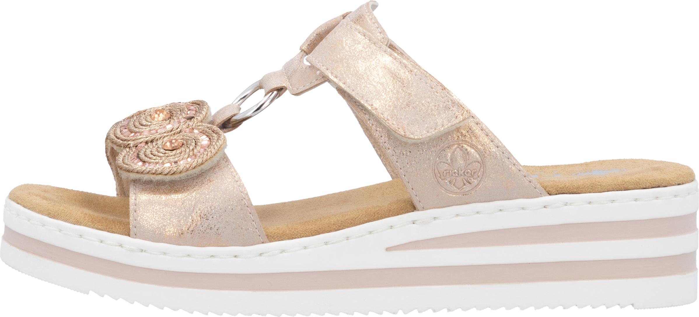 Rieker Open Teen Open Teen - Rosé-goud - Maat 36 V0200-90