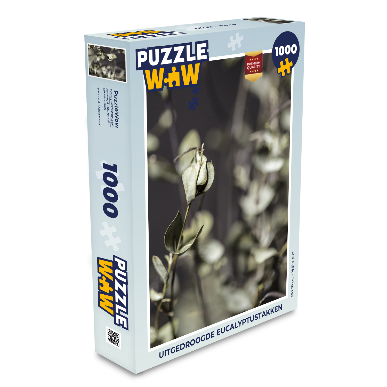 MuchoWow® Puzzle 1000 Teile Getrocknete Eukalyptuszweige - Spielzeug - Alt und Jung - Spiele - Puzzeln 136|1347862