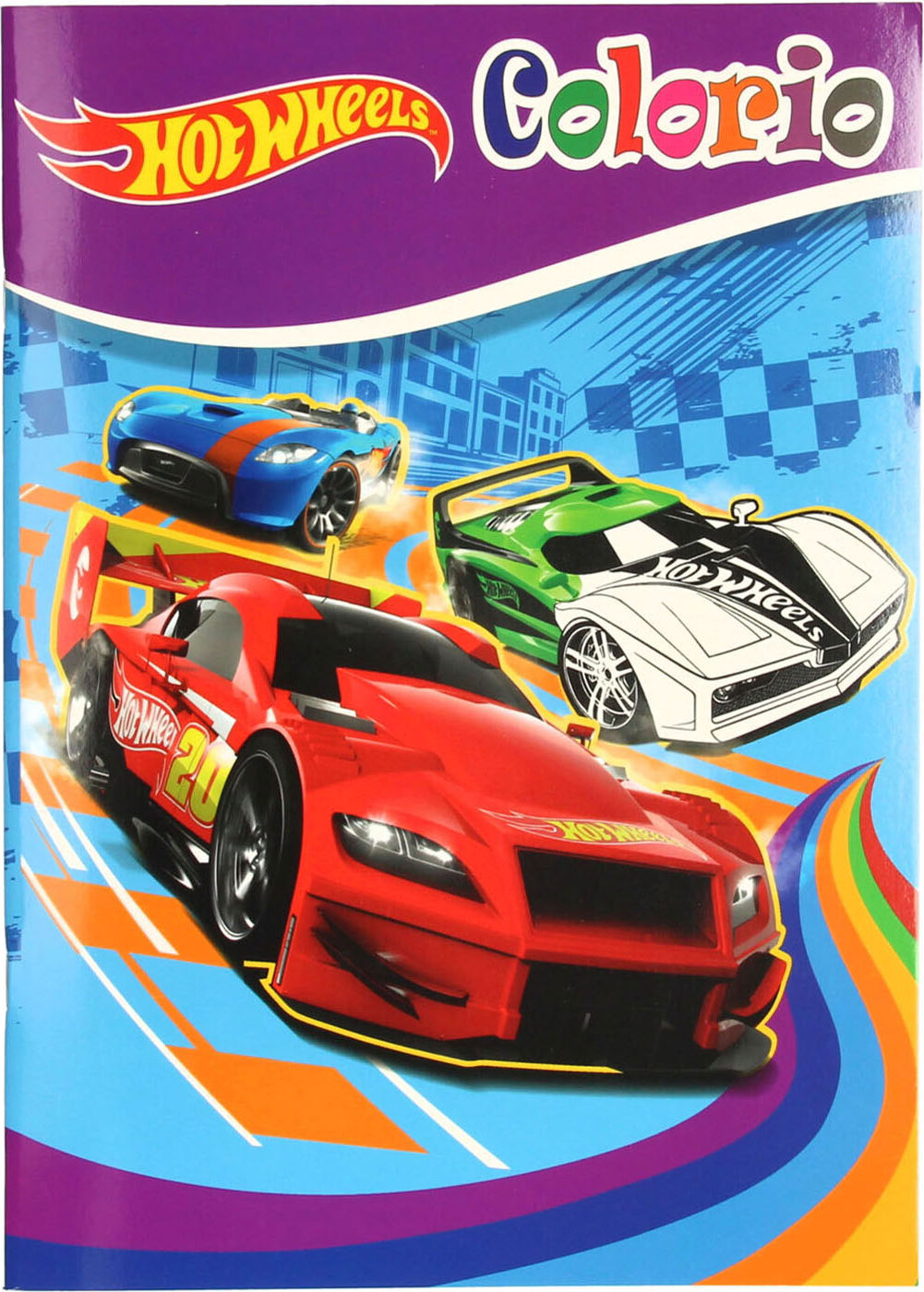 Hot wheels colorio Malbuch