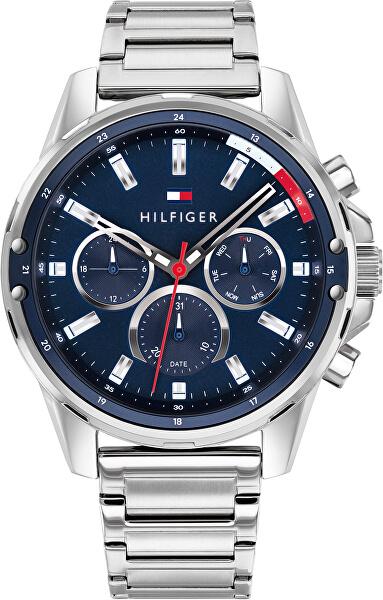 Tommy Hilfiger 1791788 Herren-Armbanduhr, Edelstahl-Gehäuse, Metall-Armband