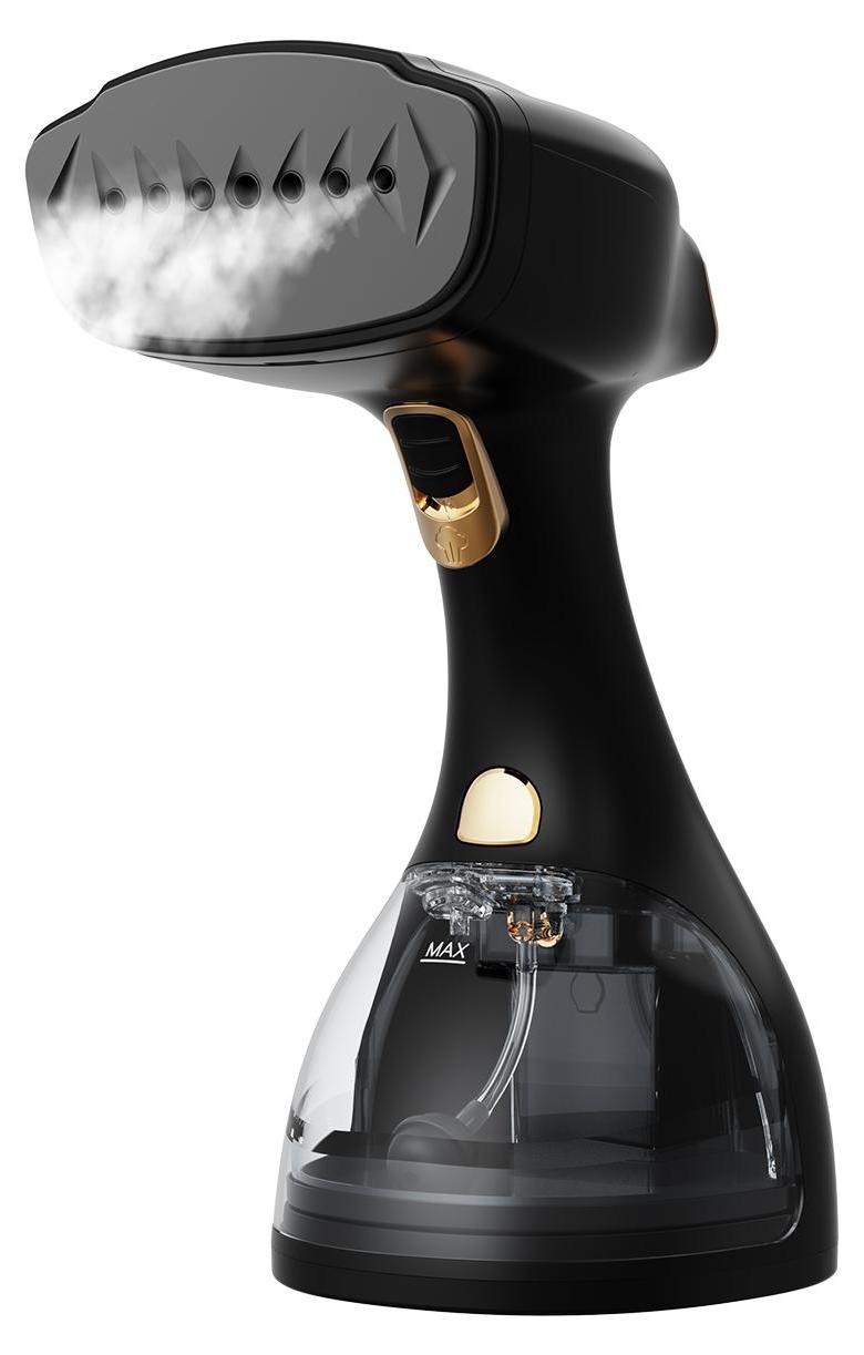 Auronic Dampfglätter - Dampfgerät - Handdampfglätter für Kleidung und Möbel - 300ml - Steamer - Schwarz AU1003172