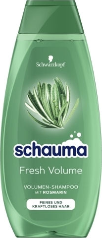 Schauma Fresh Volume šampón s rozmarínom pre ochabnuté vlasy 400ml