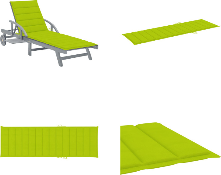 vidaXL Lehátko s opierkou Akáciové masívne drevo - Lehátko - Lehátka - Drevené ležadlo - Drevené ležadlá