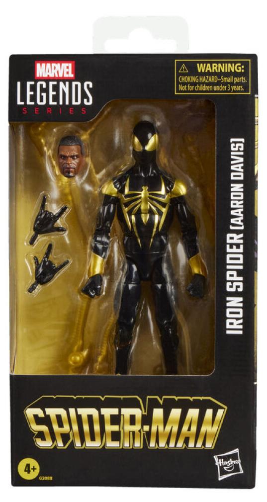 Hasbro Marvel Spiderman Iron Spider Figur Aroon Davis, 15 cm 372376