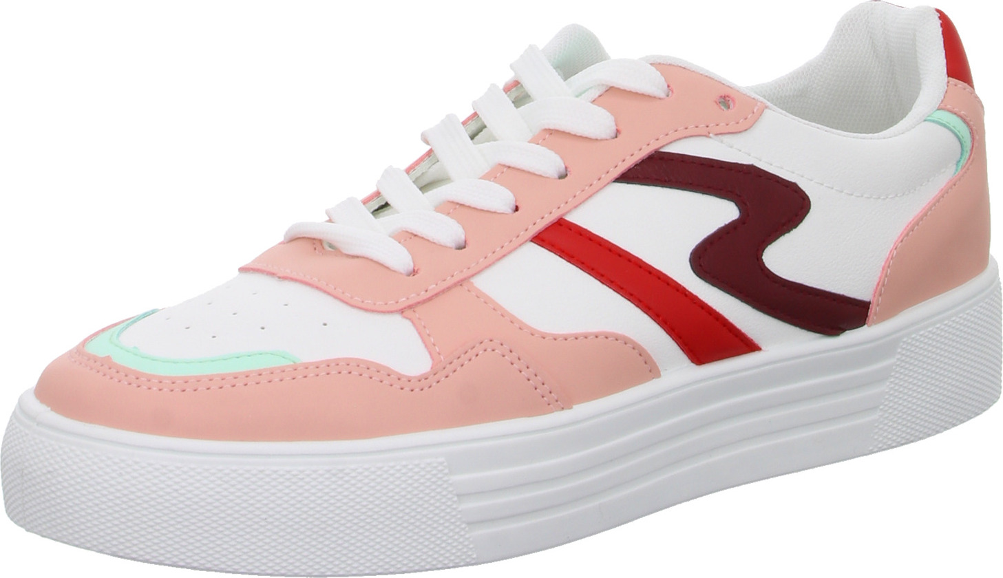 Sneakers Damen-Sneaker Rosa, Farbe:rot, EU Größe:37 7B231613-RO