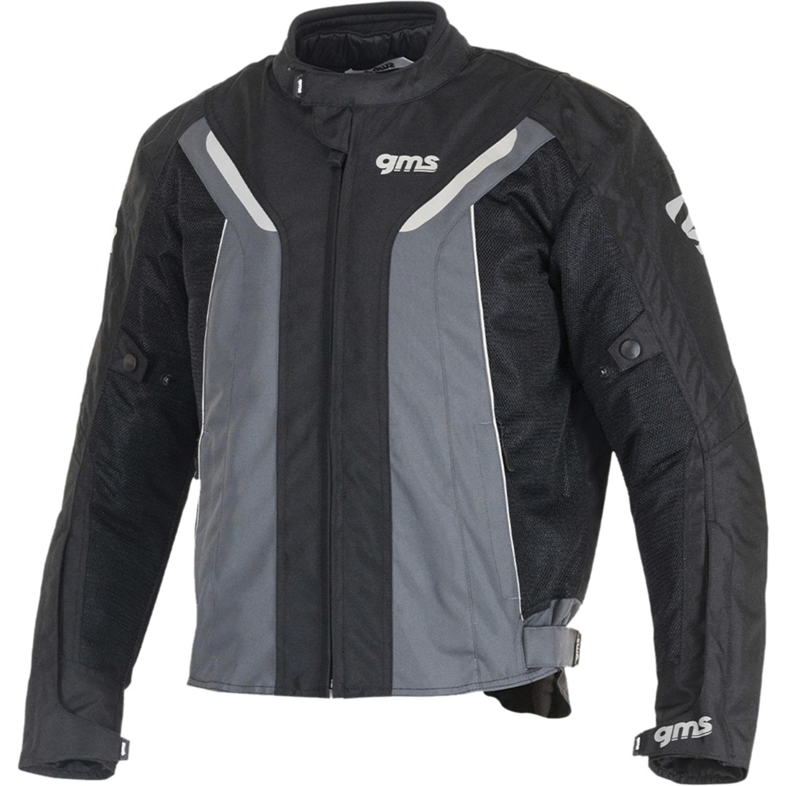 GMS Meshblouson Ventura Motorrad Textiljacke, schwarz/grau, S ZG55011-039-S