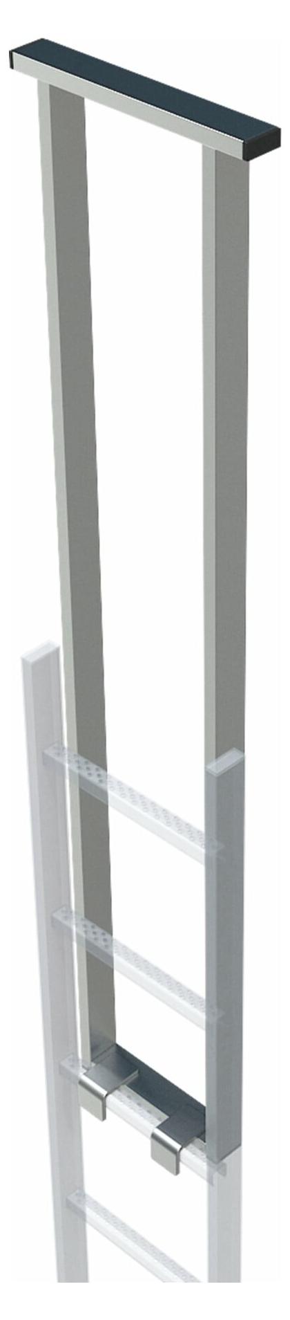 Zarges Einstieghilfe doppelholmig Stahl 400 mm Lichte Weite 47234