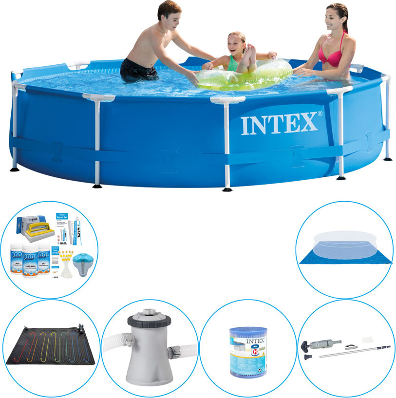 Intex Kovový rám okrúhly 305x76 cm - 7 kusov - Bazénová ponuka