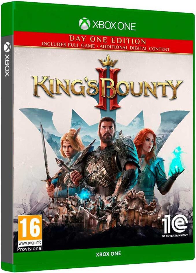 Xbox Original Xbox Games One Kings Bounty Ii Day One Edition Durchsichtig Durchsichtig One Size XOKIB2D1