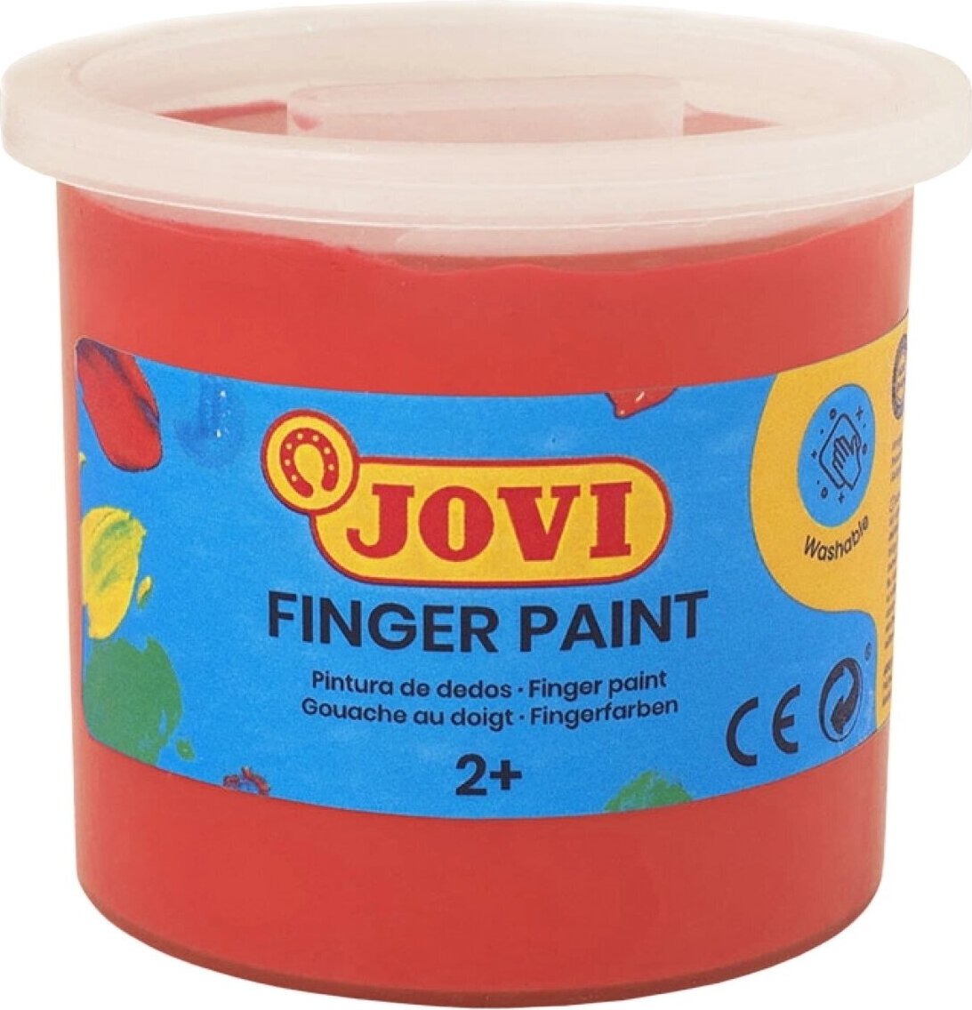 Jovi 56007 Fingerfarbe Red 125 ml 1 stk
