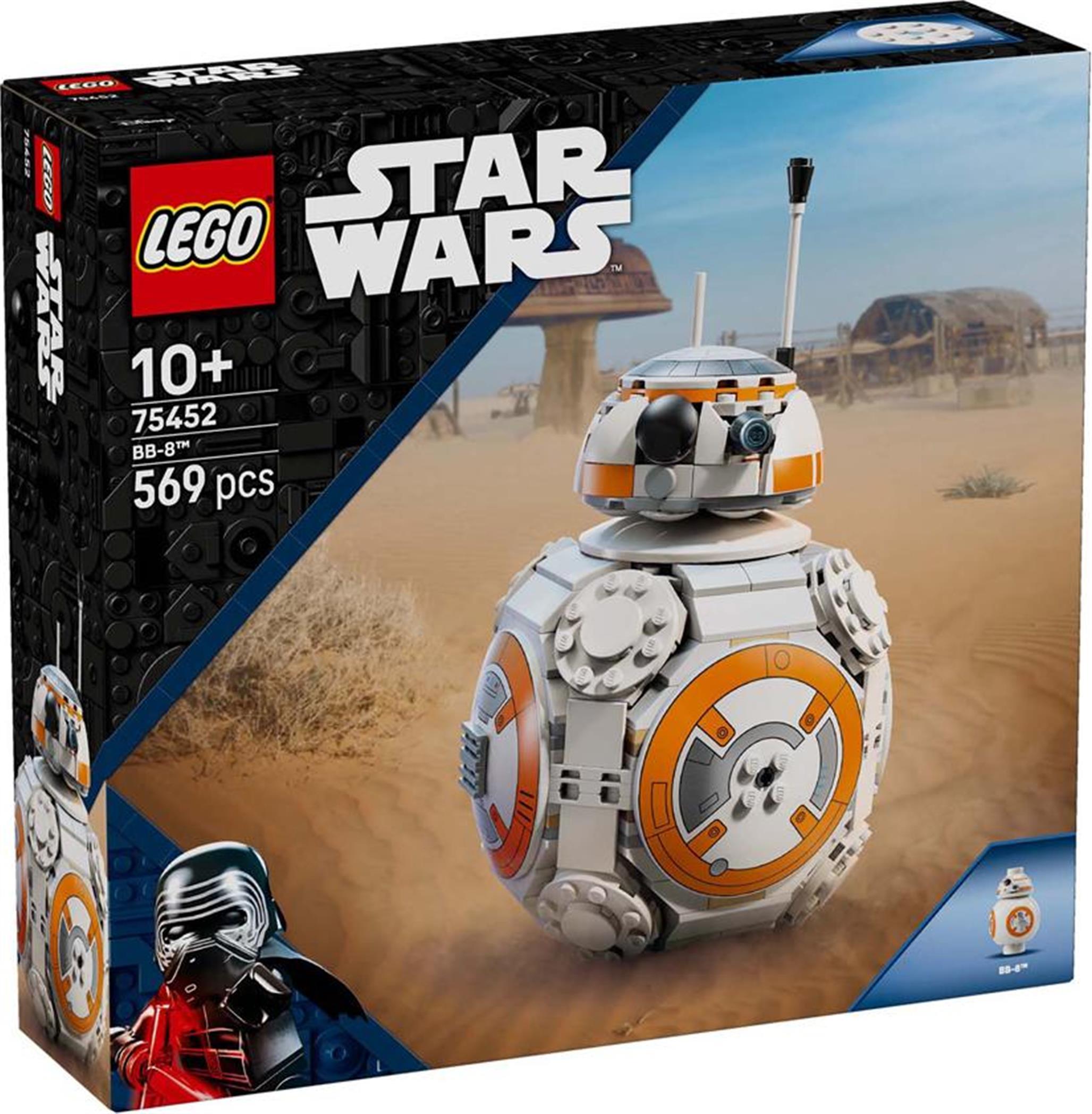 LEGO Star Wars Astromechanický droid BB-8™, Stavebnica, 10 rok / roky, Plast, 569 kusov, 683 g