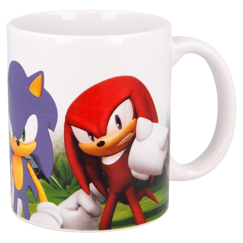 Mug Céramique Sega Sonic - Neuf, Fabriqué En France, Motif Console Et Personnage