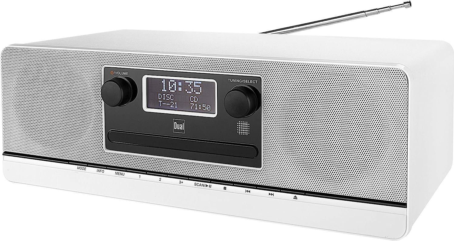 Dual DAB 420BT Stereoanlage mit CD, Stereoanlagen DAB Bluetooth USB, Stereo Stereoanlage (Digitalradio (DAB), UKW, Radio mit CD-Player, Musikanlage