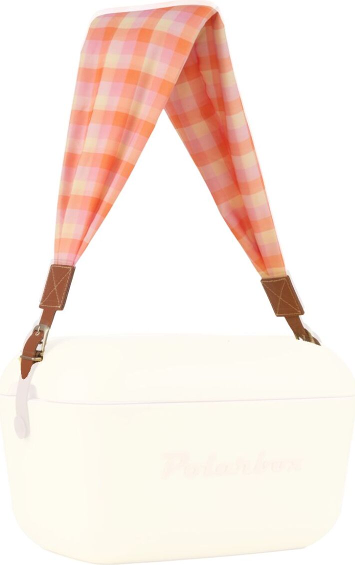 Polarbox Prinkstyle Strap Vichy Check Brown 91cm