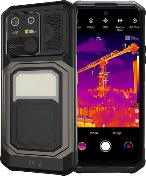 AGM G3 PRO, 17,1 cm (6.72"), 12 GB, 512 GB, 64 MP, Android 15, Čierna