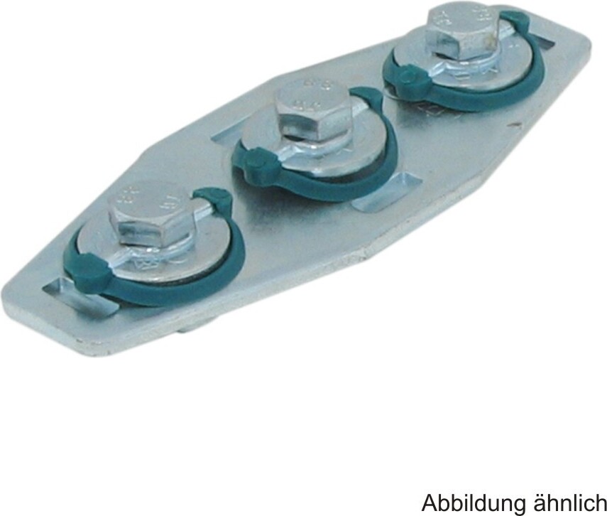 BIS Walraven GmbH BIS RapidRail Schienenverbindungsstück für Schienen WM0, X-Verbinder 6584091