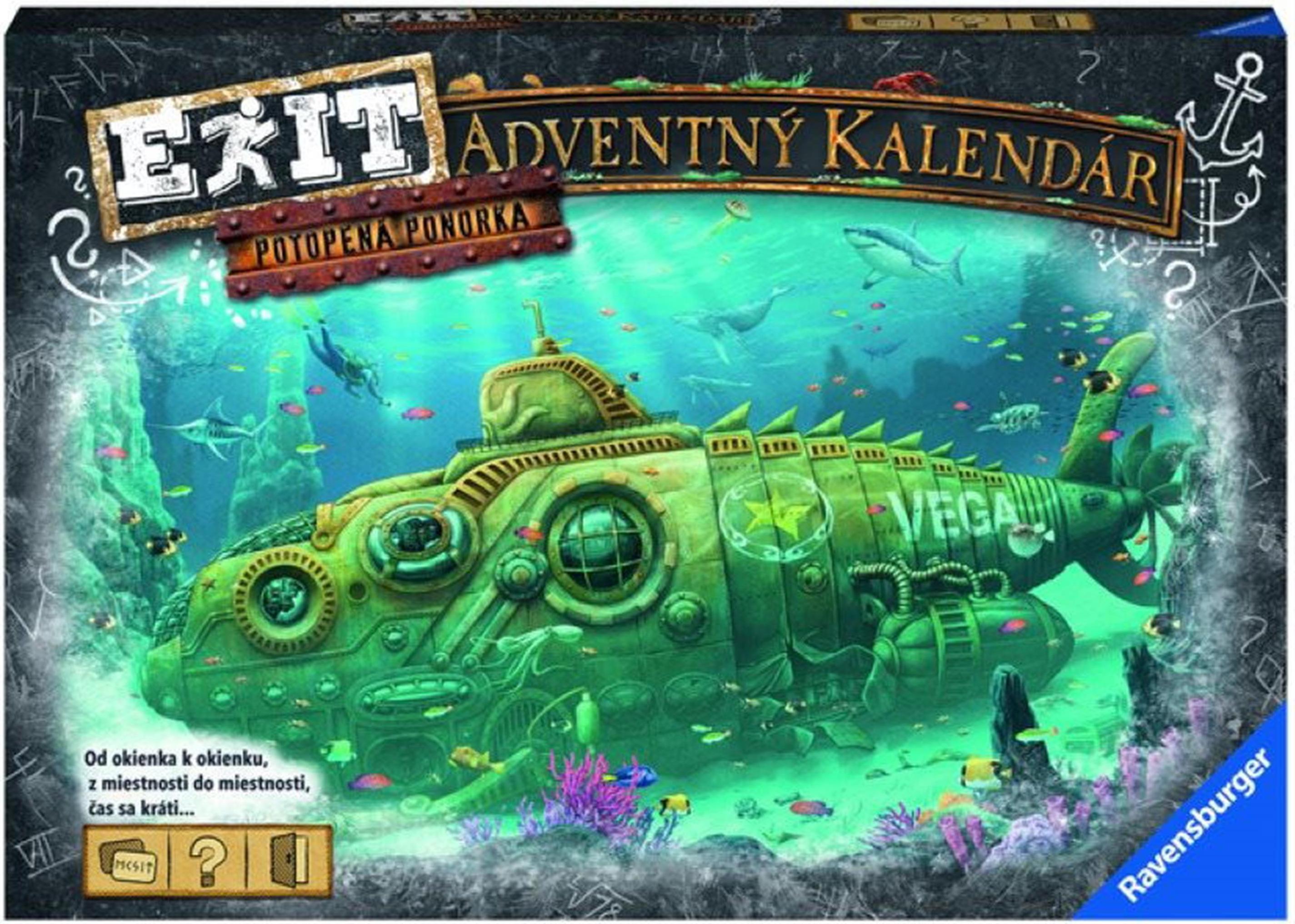 EXIT Adventný kalendár Ponorka SK