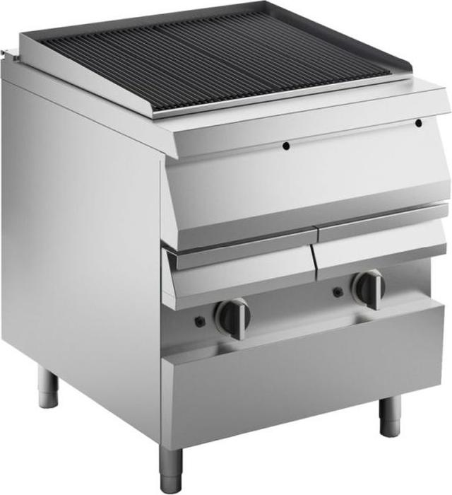 KBS plynový gril na pary 15Kw umývadlo na vodu a vypúšťací kohútik drážkovaný uzavretý podstavec