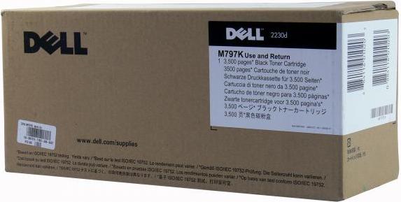 DELL Tonerkassette mit Standardkapazität, Rücknahme für das Recycling, 3500 Seiten, 3500 Seiten, Schwarz, 1 Stück(e) 593-10501