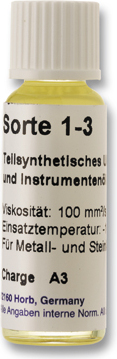 3985,71 / 1 l Uhrenöl Etsyntha Sorte 1-3 3,5 ml Dr. Tillwich