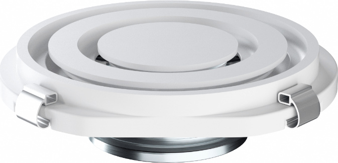 Ventmann - Rahmenloses Ventil - Weiß - Ø200mm - Zufuhr & Abluft COANDA2002