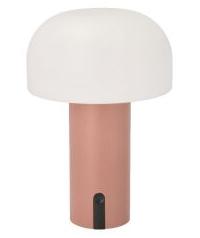 F&H Group LED Lampe Styles 15 x 22,5 cm Rosa PE