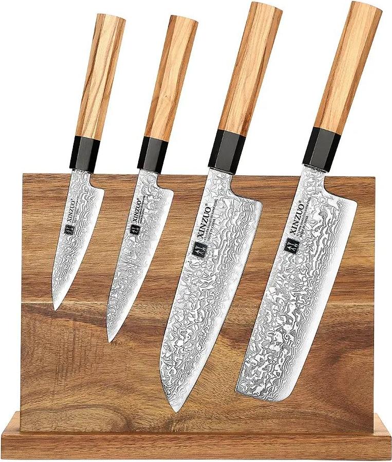 XinZuo - Damast Messer Set 5-teilig (PM8O Serie) PM8O-M5