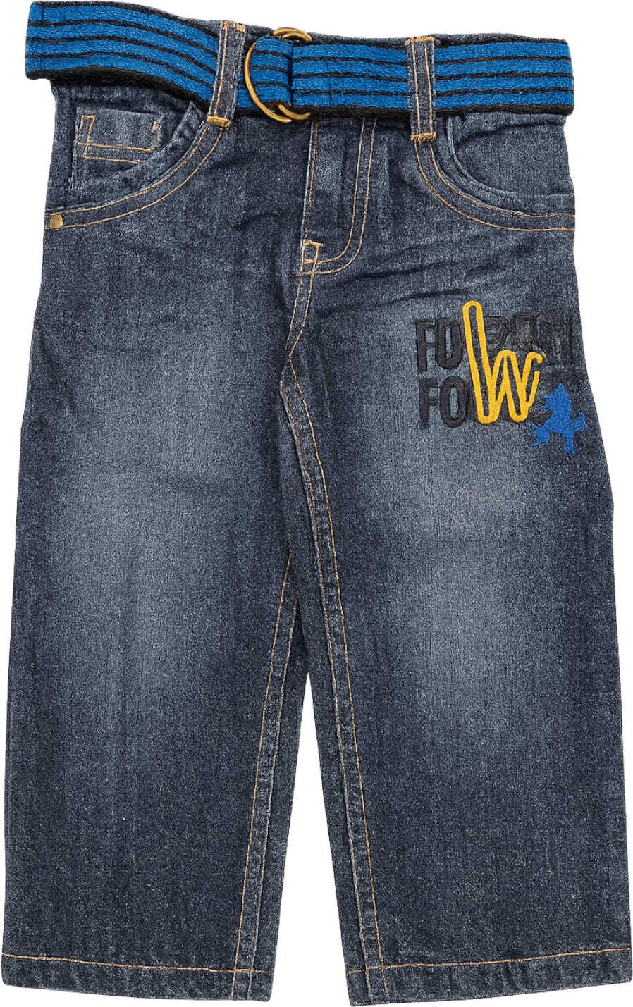 JOGILO N.V. Lupilu Jungen Jeans Weitenverstellbarer Innenbund mit Stoffgürtel 92 53091