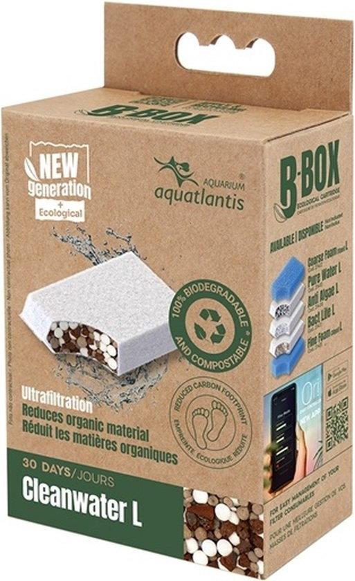 Filtermaterial Aquatlantis B-Box Cleanwater L für Box Innenfilter reduziert Phoshat, Ammonium/Ammoniak, Nitrat und N SCAN5607329218311