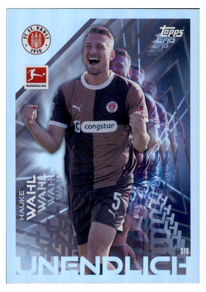 Topps 376 - Hauke Wahl - Unendlich - 2024/2025