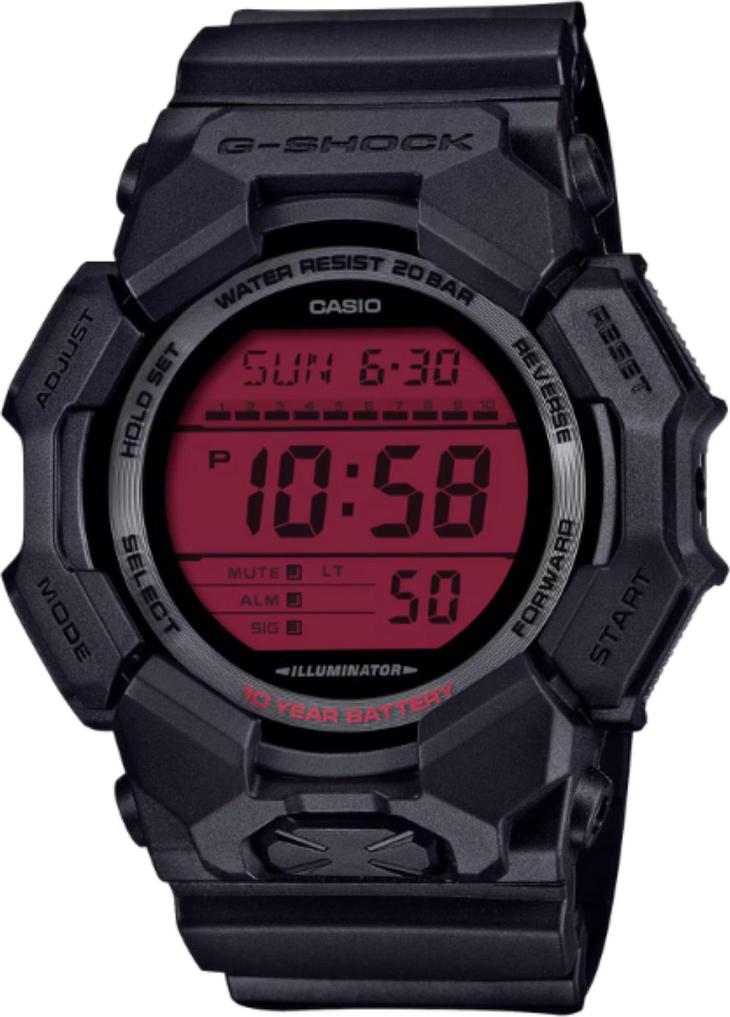 Casio - GD-010BBR-1ER - Náramkové hodinky - Pánske - Quartz - G-SHOCK