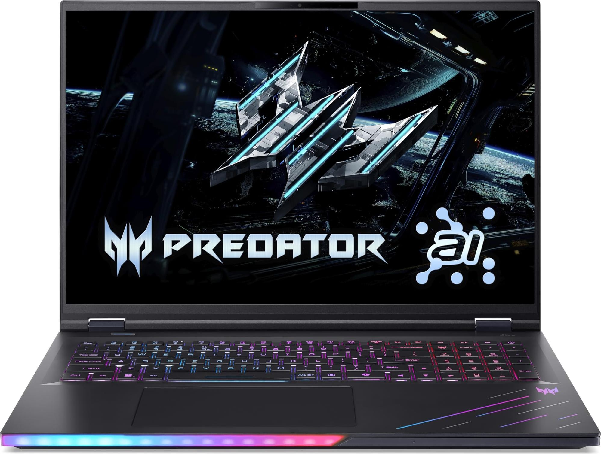 Acer Predator Helios 18 AI: Hochleistungs-Gaming Laptop mit 192 GB RAM